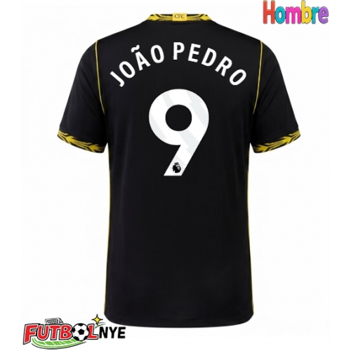 Camiseta Chelsea Joao Pedro #9 Visitante Equipación 2026-27 manga corta